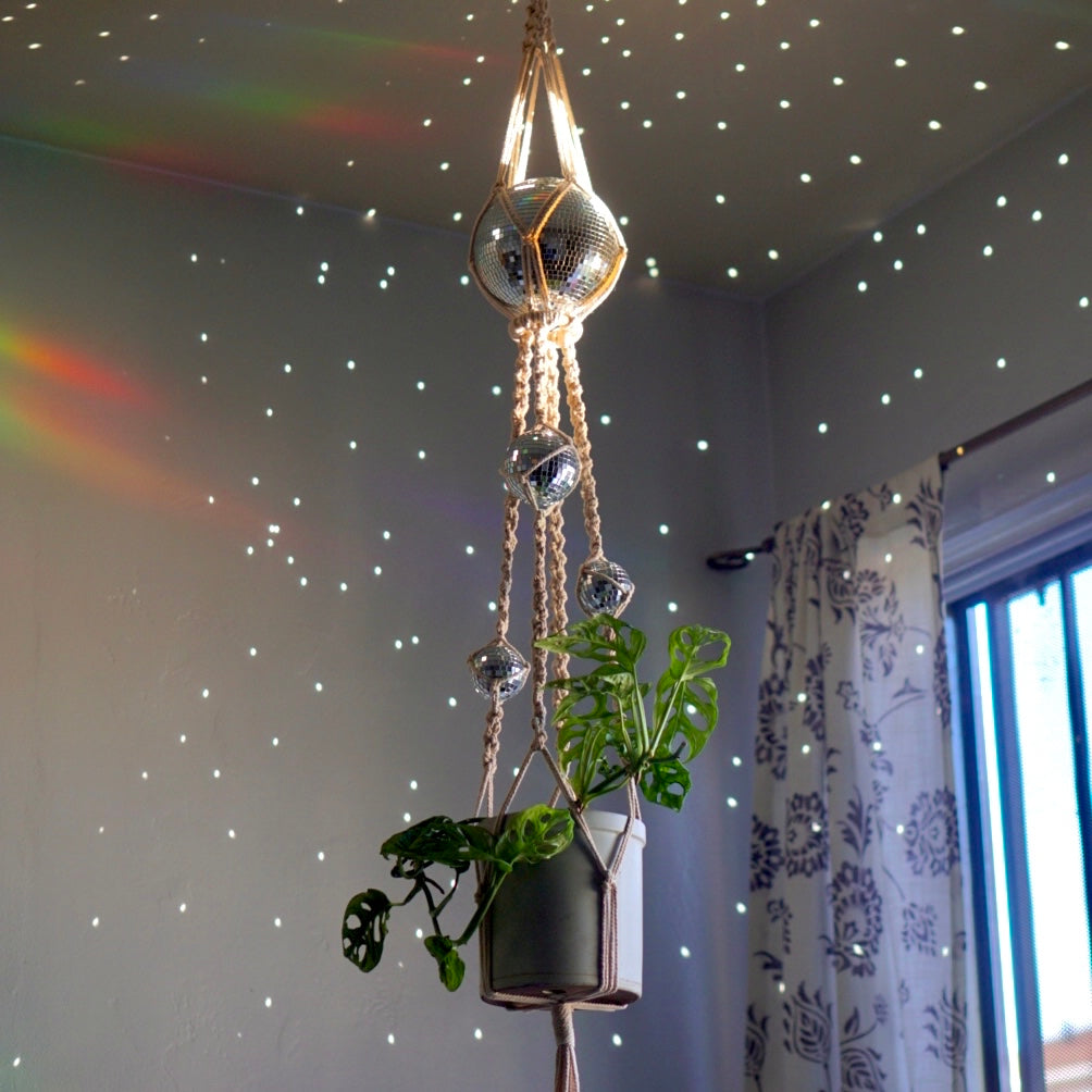 Disco Ball Plant Hanger